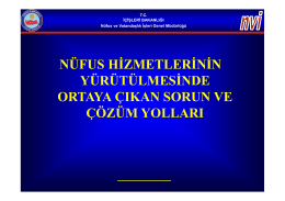 İndir (PDF, 1.04MB) - Osmaniye İl Nüfus ve Vatandaşlık Müdürlüğü
