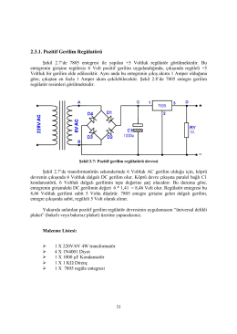 Temel Elektrik Elektronik Deney4 (Baskı Devre)