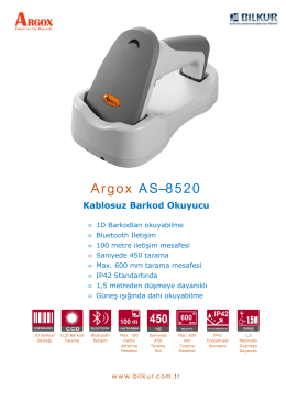 Argox AS-8520 Teknik Özellikler