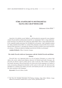 Tam Metin (PDF) - Ekev Akademi Dergisi