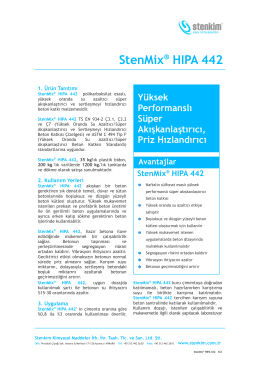 StenMix® HIPA 442
