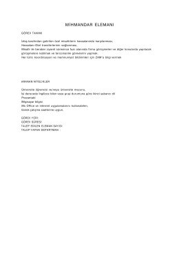 izfaş yarı zamanlı personel talebi (25.11.2014)