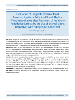 Evaluation of Gingival Crevicular Fluid Transforming