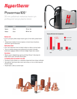 Hypertherm Powermax 105 - ŞahinCNC