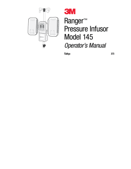 3 Ranger™ Pressure Infusor Model 145
