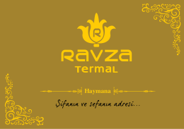 Haymana - Ravza Termal Otel