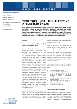 Konuşma Metni Ragıp Duran (pdf, 106 KB) - Konrad