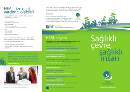 Sağlıklı çevre, - Health and Environment Alliance