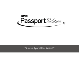 E-Katalog - TAV Passport