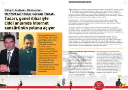 TBD Bilişim Hukuku Uzmanları Mehmet Ali Köksal