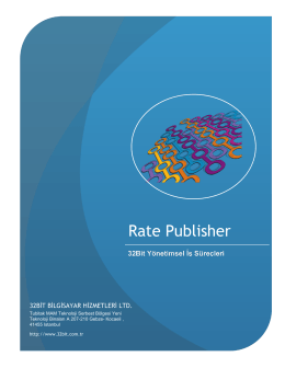 Rate Publisher