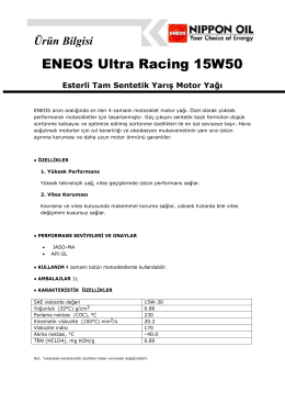 ENEOS Ultra Racing 15W50