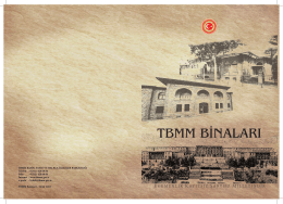 TBMM Binaları - Türkiye Büyük Millet Meclisi