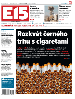 Rozkvět černého trhu s cigaretami