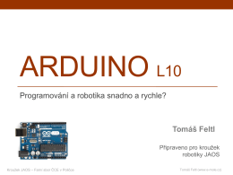 Robotika - JAOS-Arduino L10