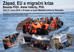 Západ, EU a migrační krize
