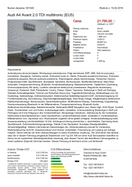 Audi A4 Avant 2.0 TDI (EU5) S line Navi GRA SHZ Teilleder