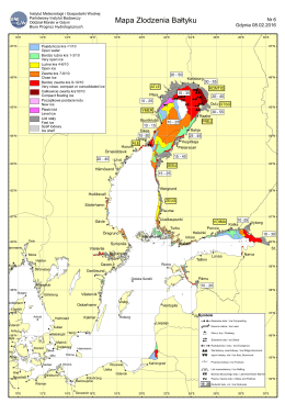 Mapa Zlodzenia Bałtyku