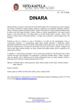 dinara - HPD Kapela