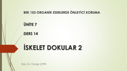 İskelet - Ankara Üniversitesi Açık Ders Malzemeleri