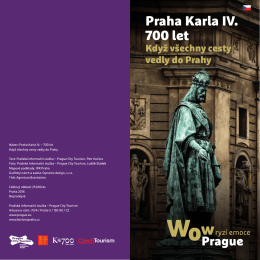 Praha Karla IV. 700 let