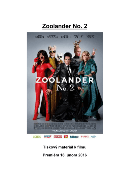 Zoolander No. 2 - Cinemart a.s.