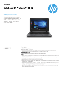 Notebook HP ProBook 11 EE G2