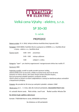 VC Výtahy 2016 - Veřejná střelnice Havlíčkův Brod