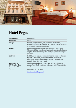 Hotel Pegas