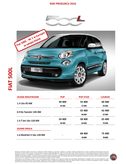 Cennik RP2016 - Fiat - katalogi i cenniki