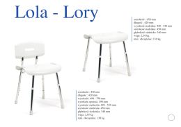 Lola - Lory szerokość : 450 mm długość : 420 mm wysokość