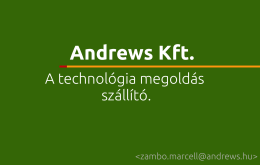 Andrews Kft.