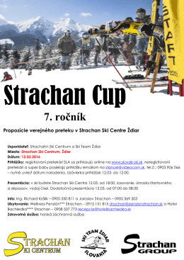 Strachan Cup 2016 - SKI Centrum Strachan