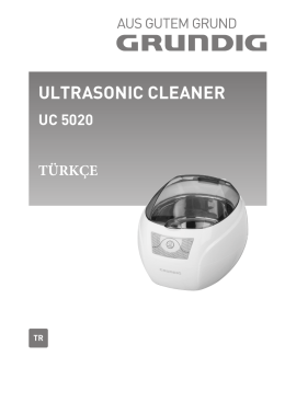 ultrasonıc cleaner - produktinfo.conrad.com