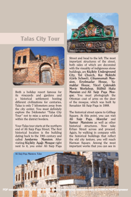 Talas City Tour
