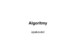 Algoritmy