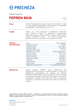 fepren b630 - PRECHEZA as