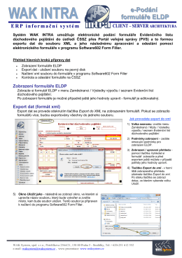 ERP informační systém