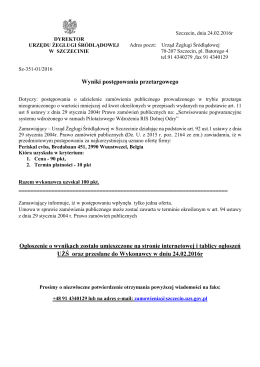 Pobierz plik PDF - Urząd Żeglugi Śródlądowej w Szczecinie