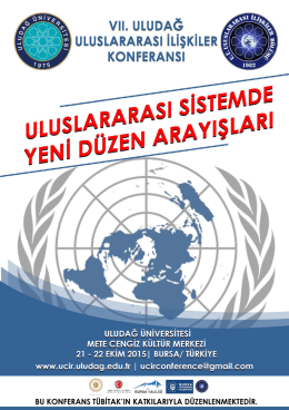 clik here - Uludag Conference on International Relations