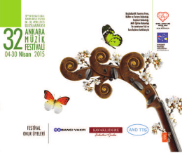 15 N - Uluslararası Ankara Müzik Festivali