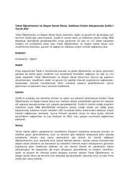 Ardahan Üniversitesi ZyXEL Çözümleri ile Tüm Kampüsünde Ağ