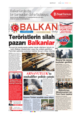 pazarı Balkanlar