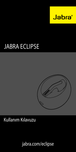 Jabra Eclipse manual_TR RevB.indd