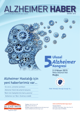 alzheimer-haber-bahar-2015 - Türkiye Alzheimer Derneği