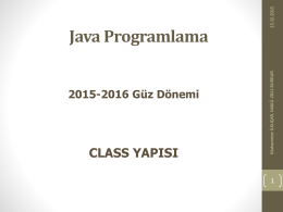 Java Class