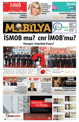 Şubat 2015 - Mobilya Gazetesi