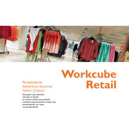 Workcube Retail Broşürü