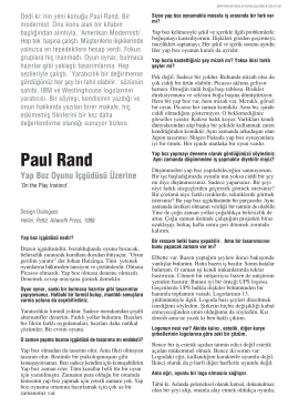 YAYIN Paul Rand Dedi ki / Sayı: 06