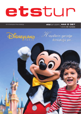 2015 Disneyland Paris Kataloğu